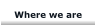 Where we are