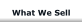 What We Sell